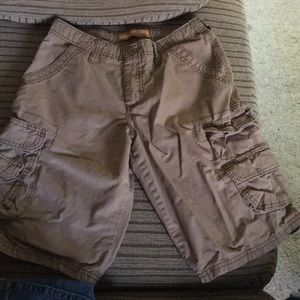 Boys Lee Dungaree cargo shorts